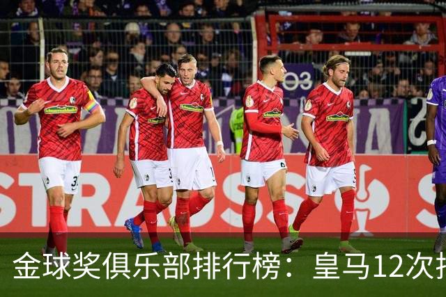 金球奖俱乐部排行榜：皇马12次排第二 巴萨14次第一